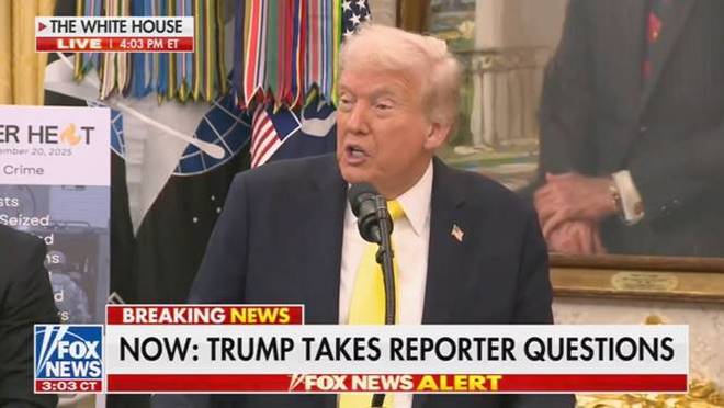 焦点登录:特朗普为美军袭击委内瑞拉附近海域“贩毒船”辩护:他们船速很快,但快不过导弹